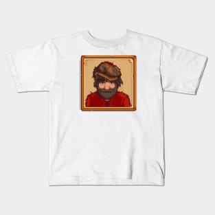 Willy Portrait Kids T-Shirt